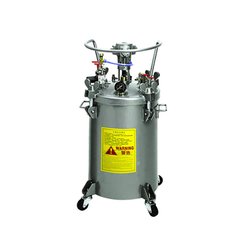 台湾LONGCHENG龙呈LC-60MS不锈钢气动搅拌送漆桶压力桶