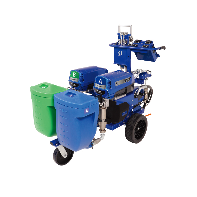 美国GRACO固瑞克E-MIX XT电动可变配比喷涂机 双组份喷涂机配比系统1:1到6:1之间